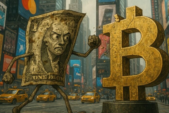 Bitcoin inflazione dollaro