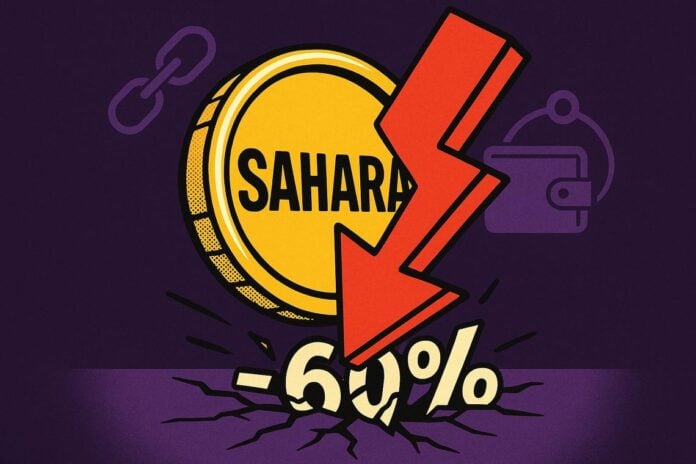 crollo prezzo token Sahara AI